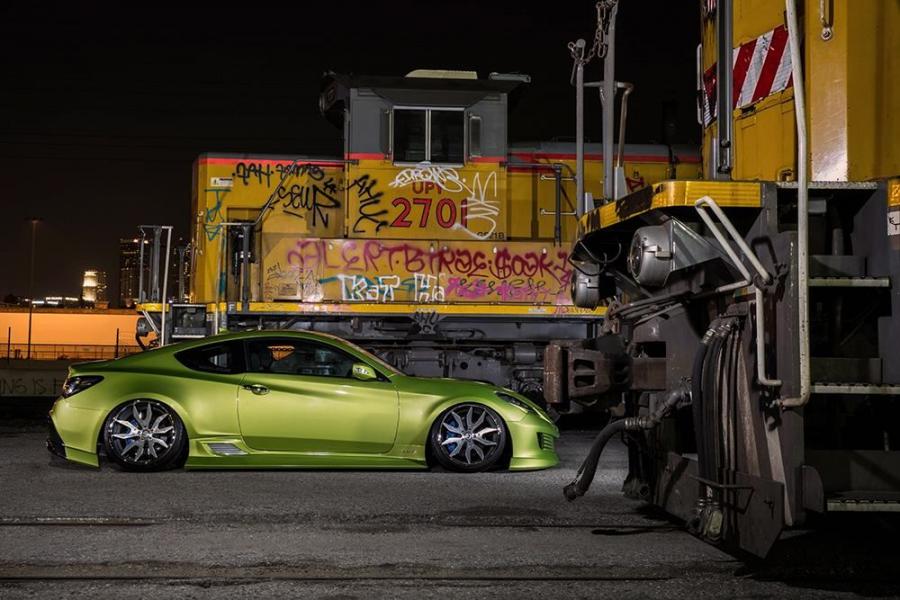  Hyundai Genesis Coupe by Forgiato Wheels 2014 года  (фото 6 из 8)